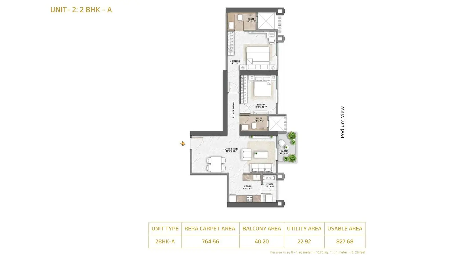 2-BHK-764-sqft