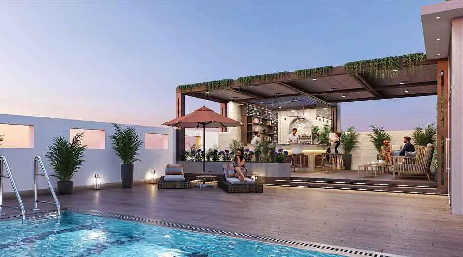 Ajmera-Downtown-rooftop-swimming-pool