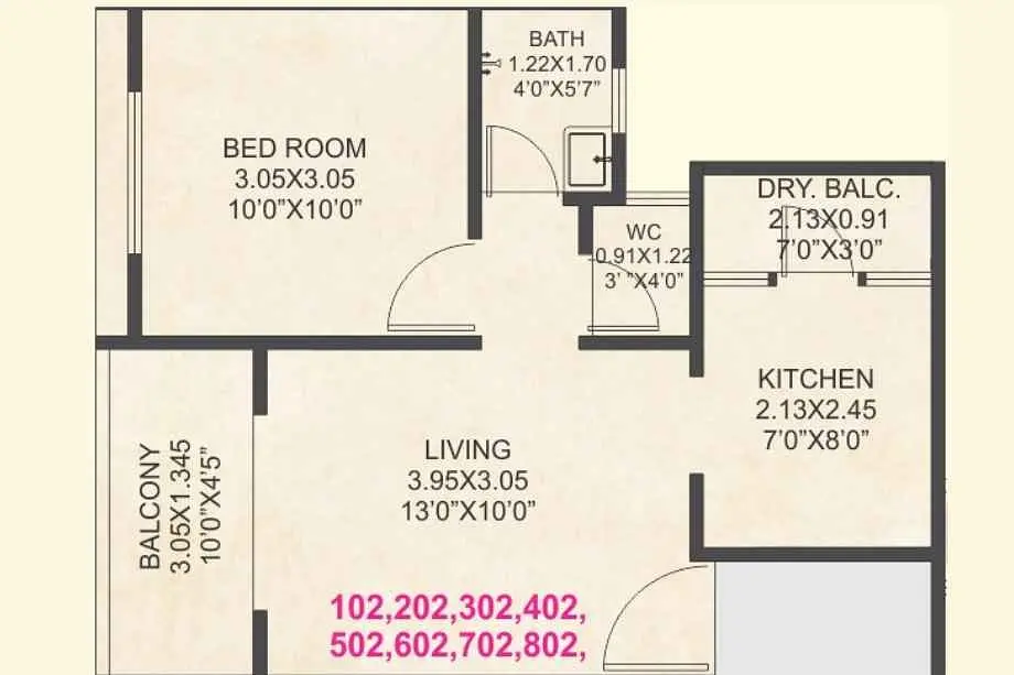 1 BHK