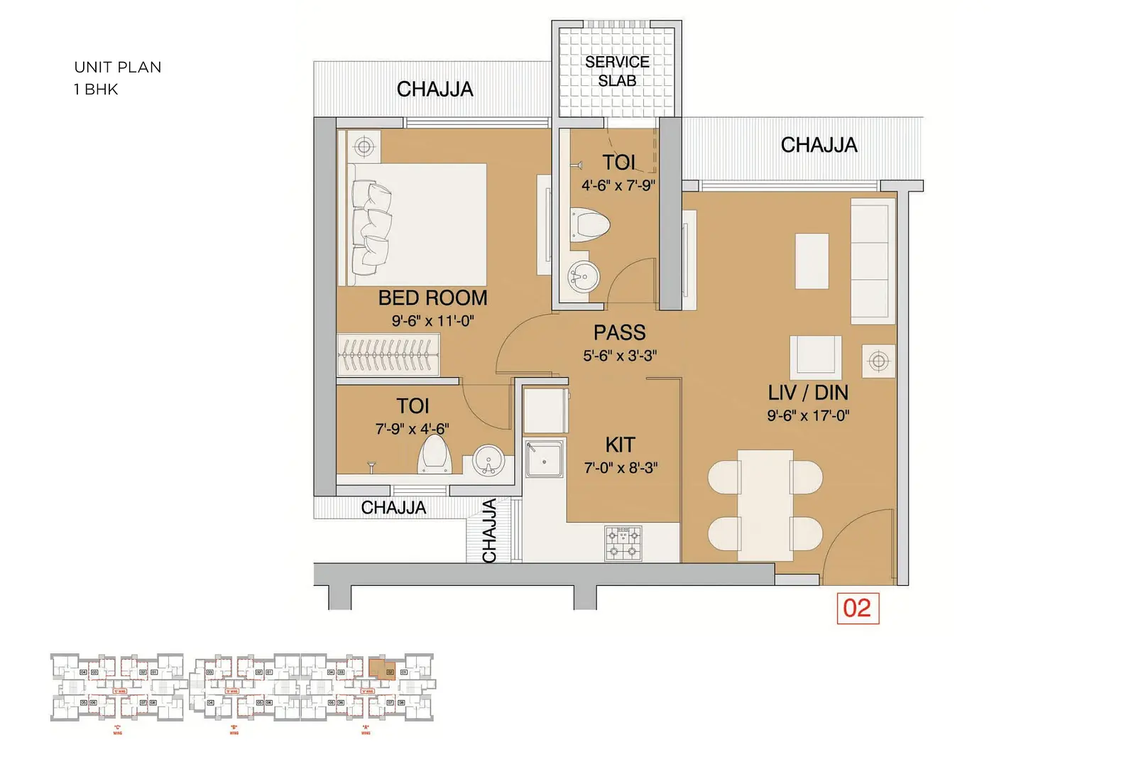 1 BHK