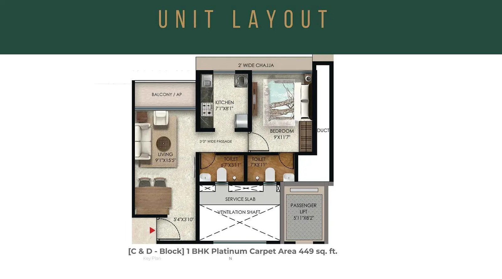 1 BHK