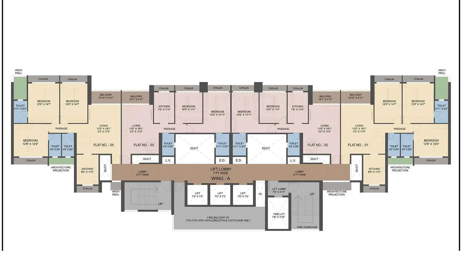 Alliaance-The-View-A-Wing-Floor-Plan