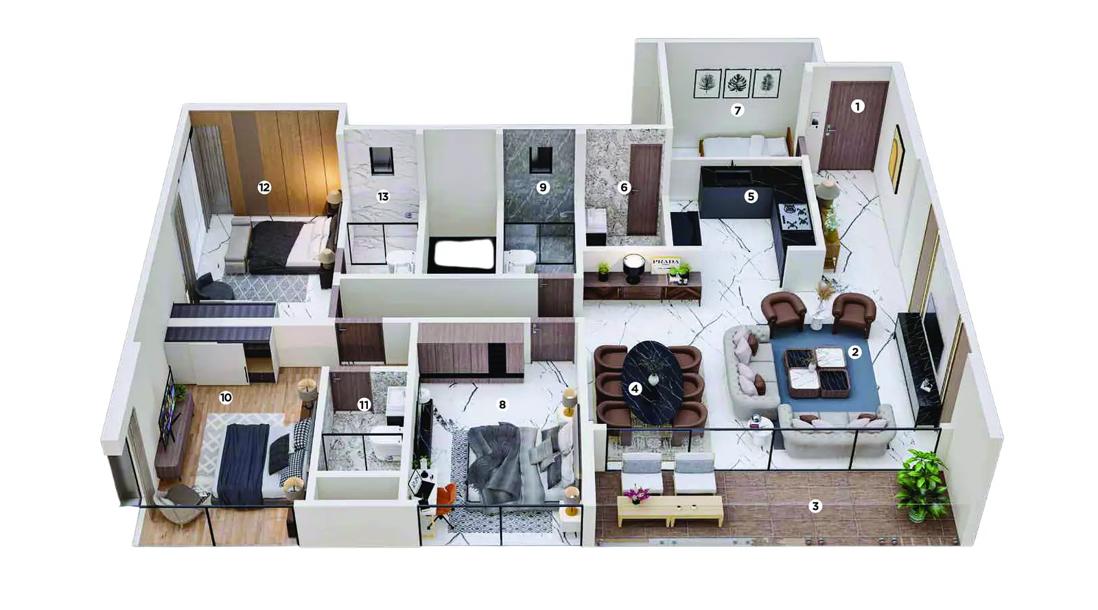 3 BHK