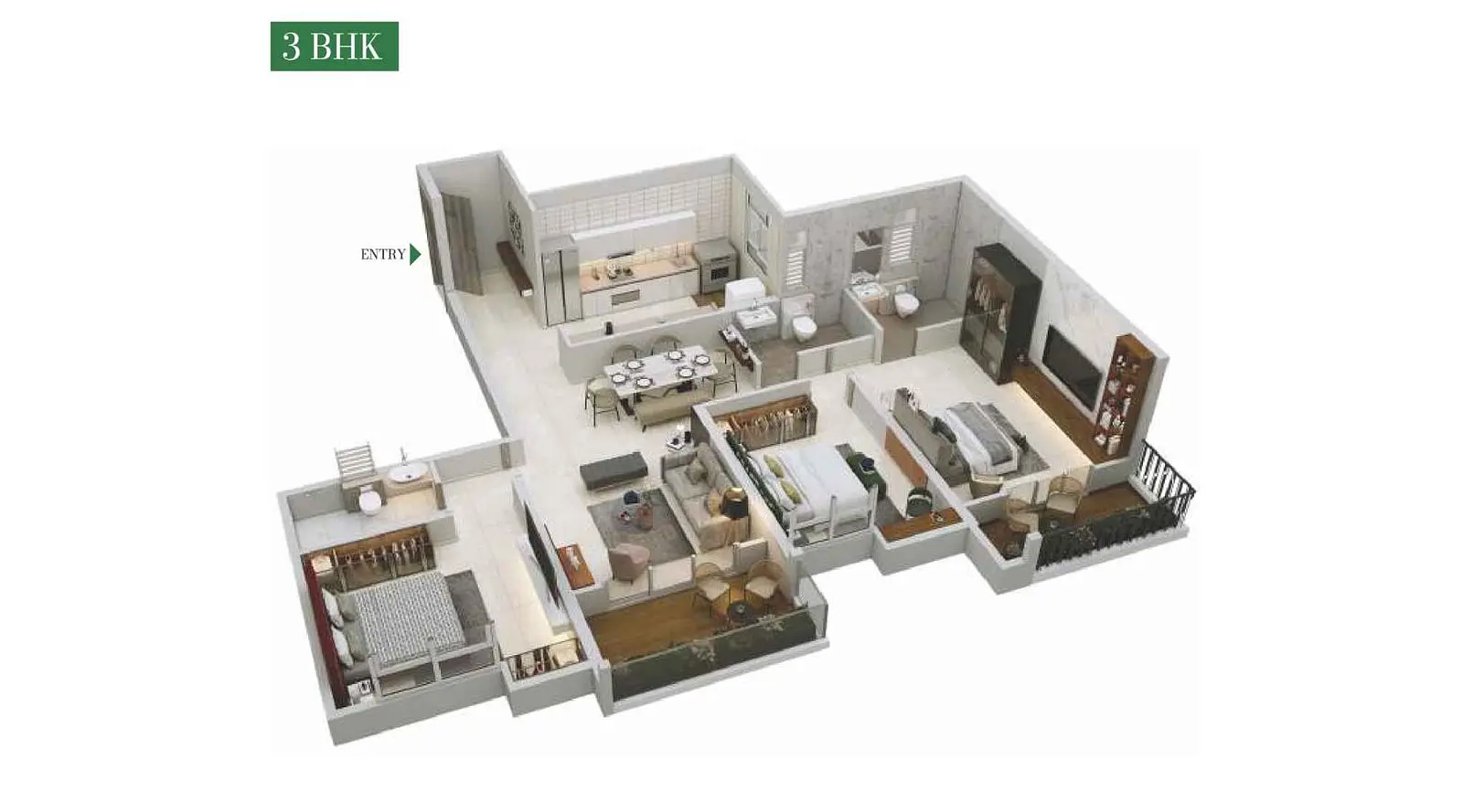 3 BHK