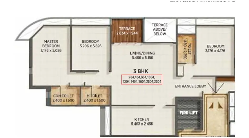 3 BHK XYZ